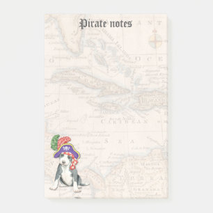 Post-it® Pit Bull Terrier Pirate