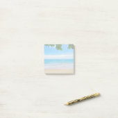 Post-it® Pittoresque Tropical Beach Sable de soleil et Surf (Sur un bureau)