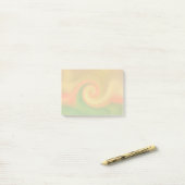 Post-it® Pixel Abstrait Automne Swirl (Sur un bureau)