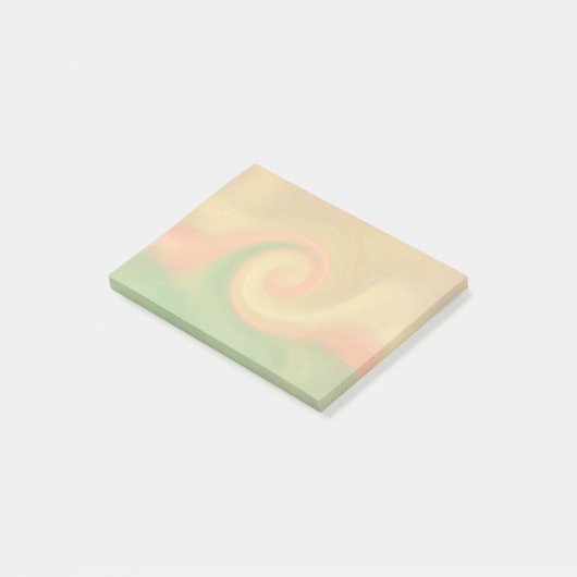 Post-it® Pixel Abstrait Automne Swirl (Incliné)