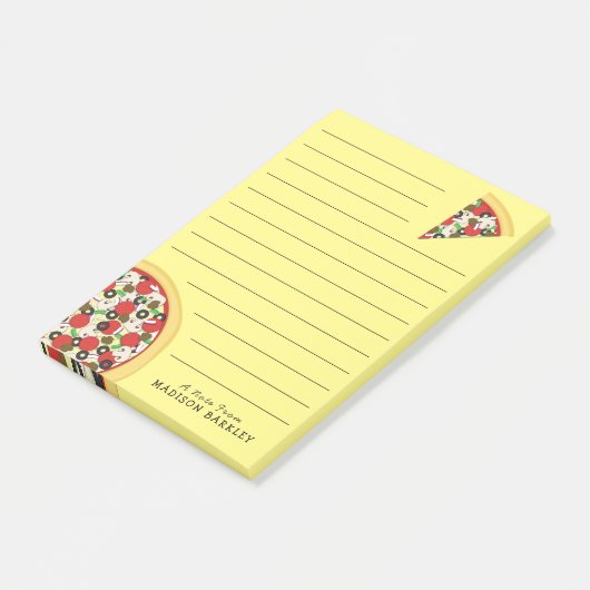 Post-it® Pizza Cuisine Combo Suprême pour enfants (Incliné)