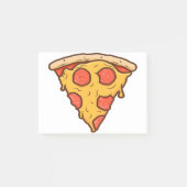 Post-it® pizza, pizza, slice, dripping, pepperoni (Devant)