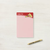 Post-it® Pizza Slice (Sur un bureau)