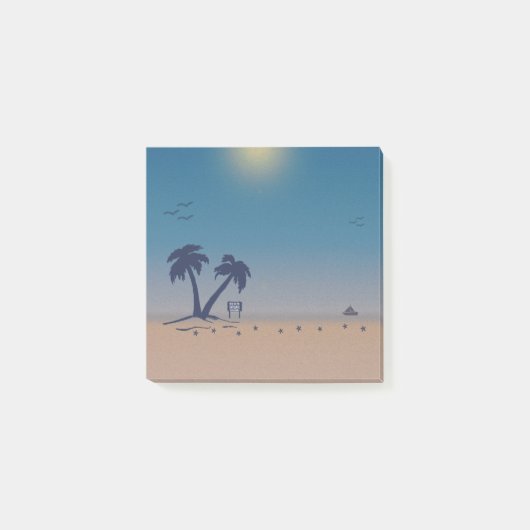 Post-it® Plage aux Palmiers (Devant)