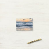 Post-it® plage de lever de soleil à Hawaï (Sur un bureau)