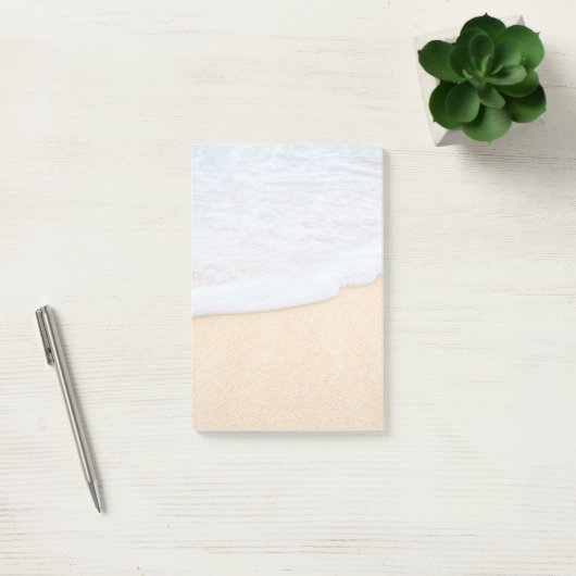 Post-it® Plage de sable avec Surf en mousse (Bureau)