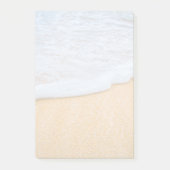 Post-it® Plage de sable avec Surf en mousse (Devant)