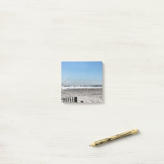 Post-it® Plage et océan (Sur un bureau)