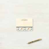 Post-it® Plage Et Vie De Mer Motif À Thème (Sur un bureau)