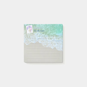 Post-it® Plage, Lapin ou votre photo, nom, liste de choses