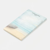 Post-it® Plage nautique avec Rowboat & Fishing Net (Incliné)