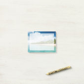 Post-it® Plage Tropical Fringed (Sur un bureau)