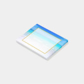 Post-it® Plage tropicale avec mer turquoise (Incliné)
