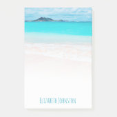 Post-it® Plage tropicale Hawaii turquoise océan photo perso (Devant)