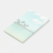 Post-it® Plage Turquoise tranquille et sereine à Hawaii (Incliné)