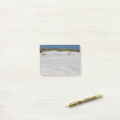 Post-it® Plages sablonneuses blanches (Sur un bureau)