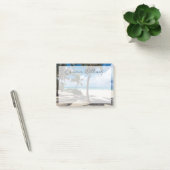 Post-it® Plages tropicales | Anguilla Beach, Palm Tree (Bureau)