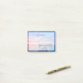 Post-it® Plages tropicales | Bungalows Maldives (Sur un bureau)