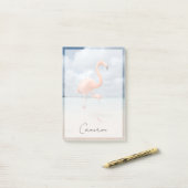 Post-it® Plages tropicales | Flamants roses Beach, Aruba (Sur un bureau)