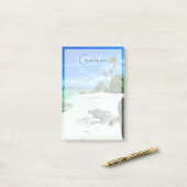 Post-it® Plages tropicales | L'île de La Digue (Sur un bureau)