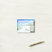 Post-it® Plages tropicales | L'île de La Digue (Sur un bureau)
