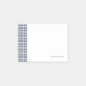 Post-it® Plaid blanc bleu 1 (Devant)