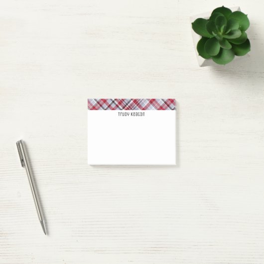 Post-it® Plaid de pluie de Seattle (Bureau)