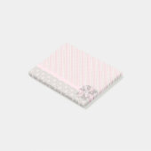 Post-it® Plaid et fleurs (Incliné)