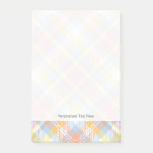 Post-it® Plaid Pastel Stripe (Devant)
