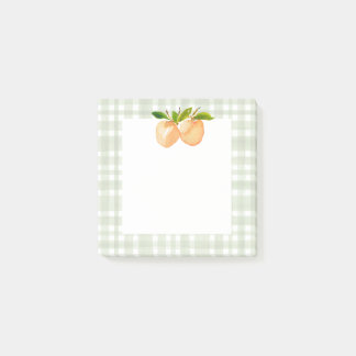 Post-it® Plaid & pêches 3 x 3 notes post-it