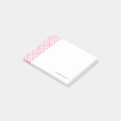 Post-it® Plaid rose-clair (Incliné)