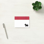 Post-it® Plaid Scottish Terrier Scotty Post It Notes Cadeau (Bureau)