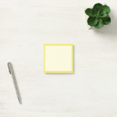 Post-it® Plaine jaune clair (Bureau)