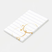 Post-it® Plaisanterie à base de café (Incliné)