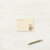 Post-it® Plan de tâches Bunny (Sur un bureau)