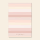 Post-it® Plan Neutre Boho Beige Stripes Avec Lignes