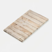 Post-it® Planche de grange à veinage de bois clair (Incliné)