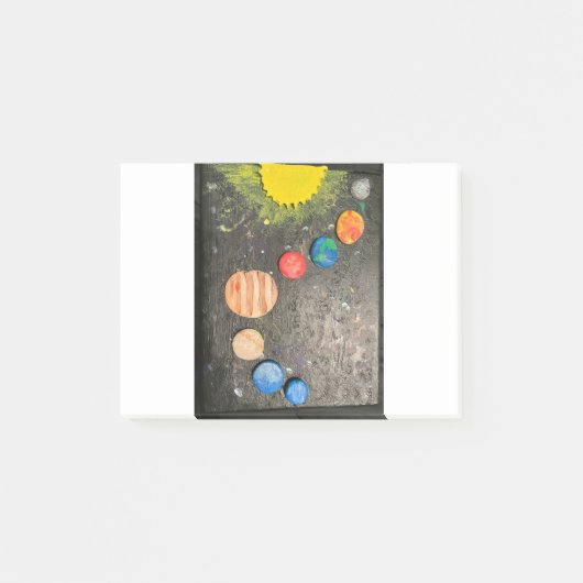 Post-it® planètes soleil astronomie astrologie mercure venu (Devant)