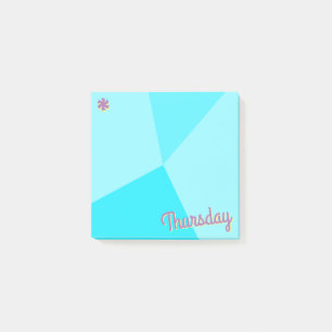 Post-it® Planificateur de blocs de couleurs rétrogrades