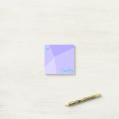 Post-it® Planificateur de blocs de couleurs rétrospectif (Sur un bureau)