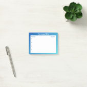 Post-it® Planificateur de notes autocollantes – Disposition (Bureau)
