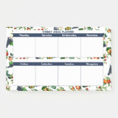 Post-it® Planificateur de repas hebdomadaire (Devant)