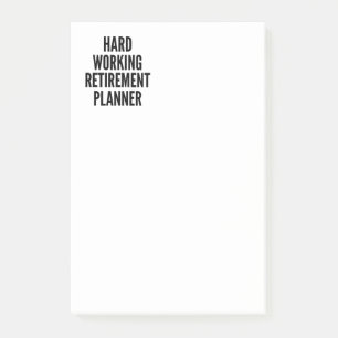 Post-it® Planificateur de retraite à travail difficile