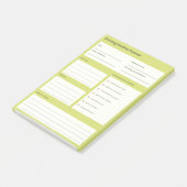 Post-it® Planificateur de routine calme du soir (Incliné)