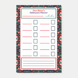 Post-it® Planificateur de tâches pour une fête amusante et