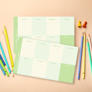 Post-it® Planificateur hebdomadaire écoscolaire