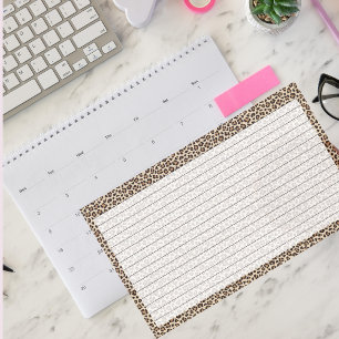 Post-it® Planifiez avec moi Élégant Empreinte de léopard