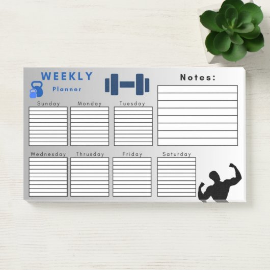 POST-IT® PLANNER HEBDOMADAIRE (Bureau)