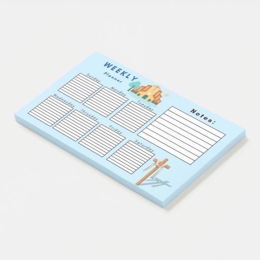 POST-IT® PLANNER HEBDOMADAIRE (Incliné)