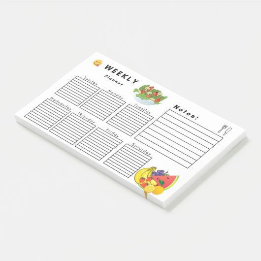 POST-IT® PLANNER HEBDOMADAIRE (Incliné)